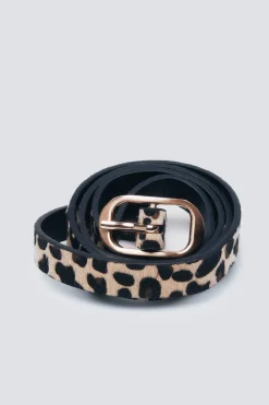 Springfield Cinturón animal hebilla ovalada estampado Best