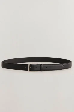 Pedro del Hierro Cinturón piel vestir Negro Outlet