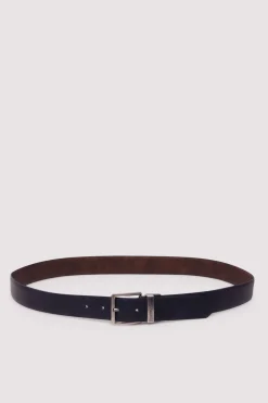 Springfield Cinturón reversible microperforado azul Discount