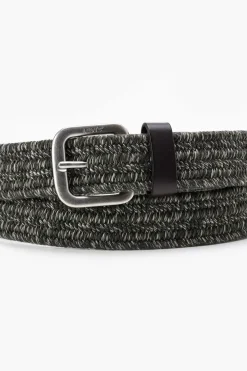 Levi's Cinturón Strech Woven Verde Discount