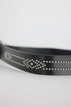 Slowlove Cinturón tachuelas Negro New