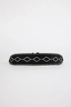 Slowlove Cinturon fajin cuerdas Negro