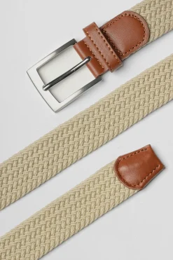 Celopman Cinturon Trenzado beige Hot