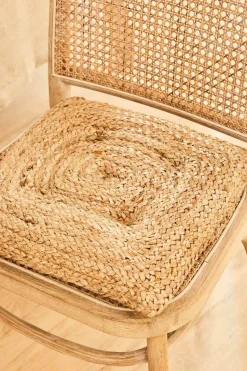 Calma House Cojín de silla de yute Ural nude New