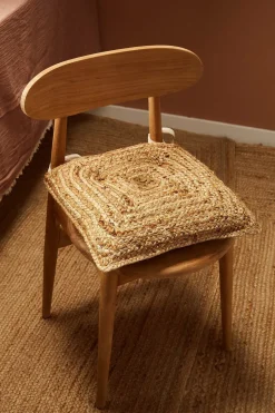 Calma House Cojín de silla de yute Ural nude New