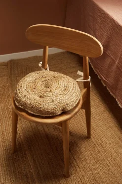 Calma House Cojín de silla redondo Ural nude Best