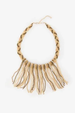 Cortefiel Collar de rayas Multicolor Online