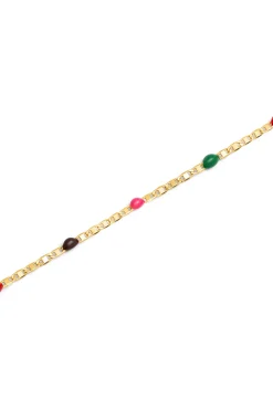 Singularu Collar Fine Enamel Miel Baño Oro amarillo Sale