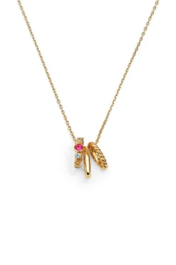 Singularu Collar Pebble Family Colors Baño Oro amarillo Clearance