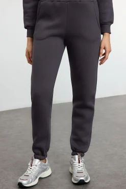 Trendyol Conjunto chándal jogging felpa polar gris Hot