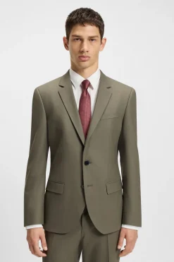 HUGO Corbata seda Rojo Best