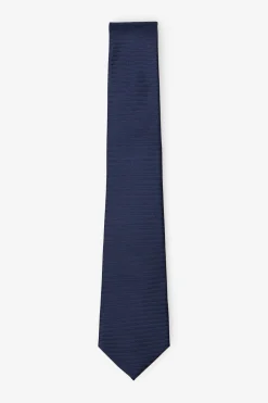 Cortefiel Corbata seda natural Azul marino Clearance