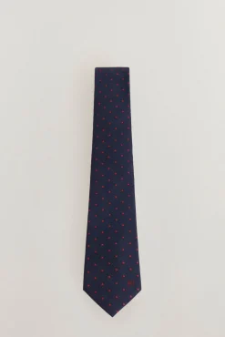 Pedro del Hierro Corbata seda natural Azul Best