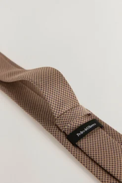 Pedro del Hierro Corbata seda natural Beige Hot