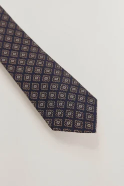 Pedro del Hierro Corbata seda natural Azul Online