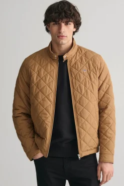 Gant Cortavientos acolchado Marr&oacute;n Outlet