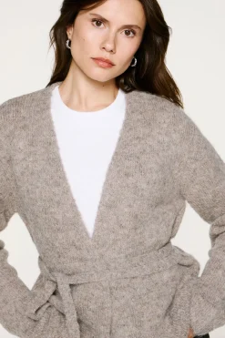 Selected Cárdigan alpaca lazada Beige Discount