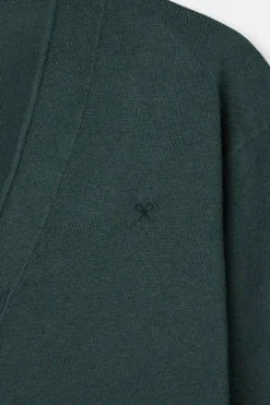 Silbon Cárdigan classic Verde oscuro Hot