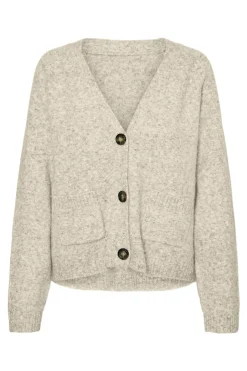 Vero Moda Cárdigan con bolsillos Beige Online