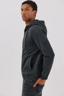 Cortefiel Cárdigan con capucha Gris New