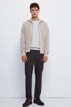 Springfield Cárdigan cremallera nude Best