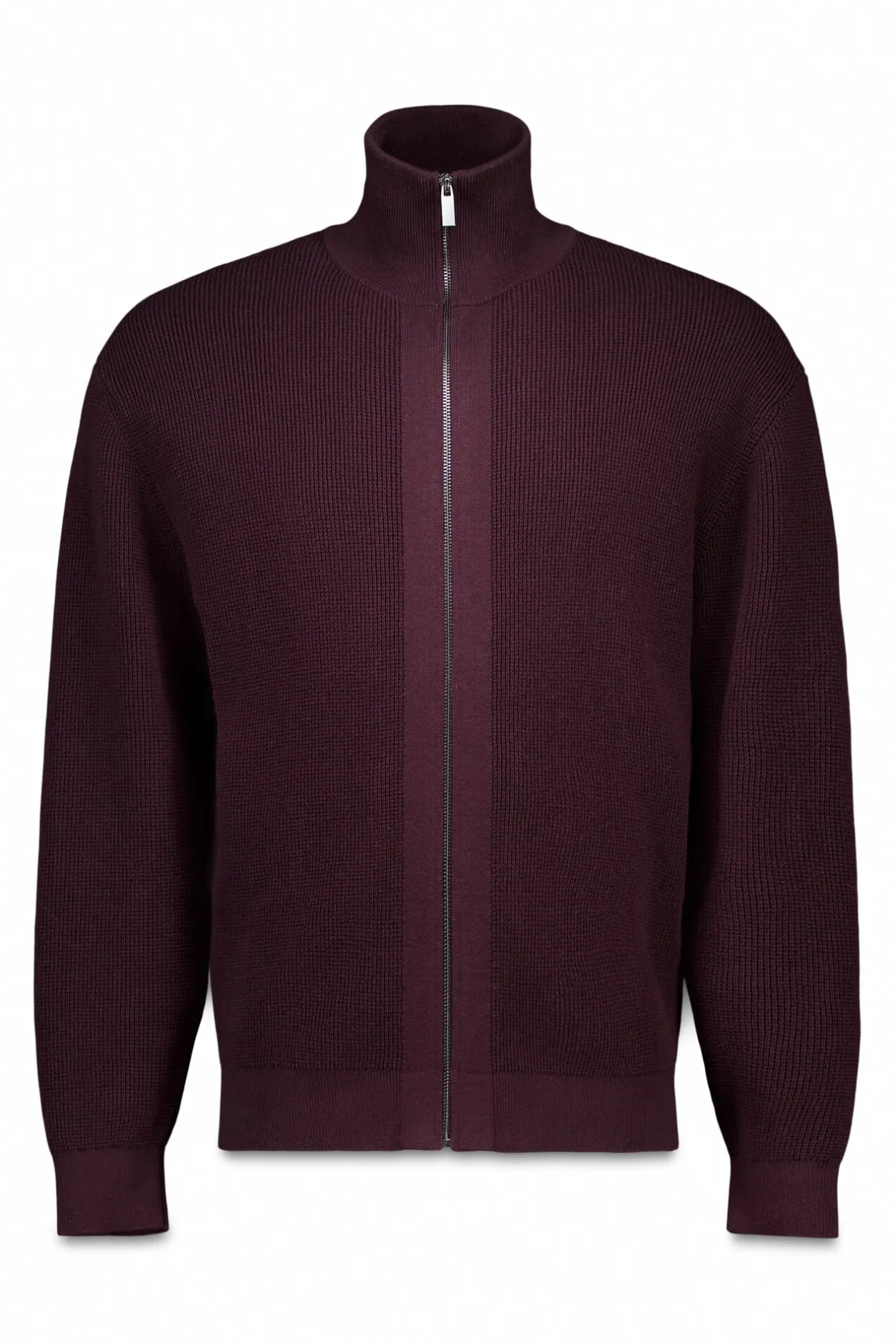 Springfield Cárdigan cremallera burdeos Online