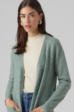 Vero Moda Cárdigan de mujer largo con manga larga Verde Outlet