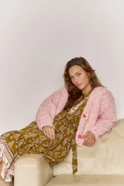 Jaase Cárdigan de punto Rosa Outlet