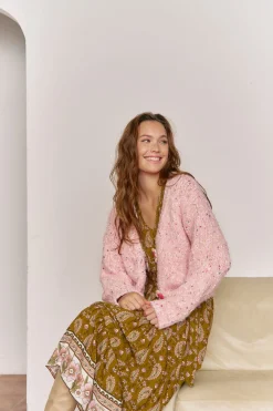 Jaase Cárdigan de punto Rosa Outlet