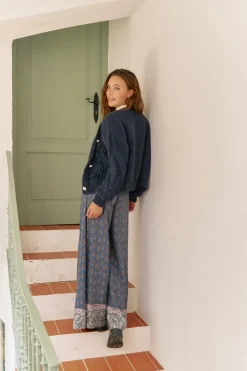 Jaase Cárdigan de punto Azul marino Discount