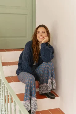 Jaase Cárdigan de punto Azul marino Discount