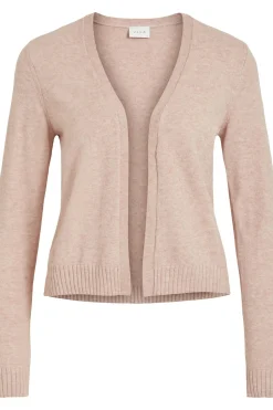 Vila Cárdigan largo de punto con viscosa Rosa Best