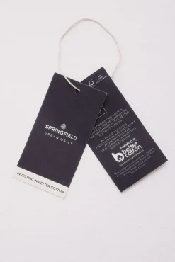 Springfield Cárdigan milano cremallera gris Outlet