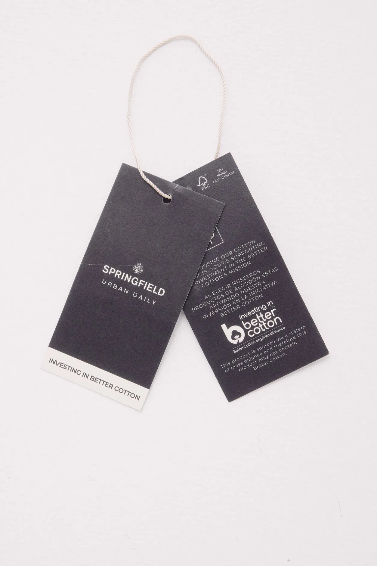 Springfield Cárdigan milano cremallera azul Discount