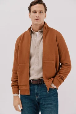 Cortefiel Cárdigan tejido estructura Marrón Online