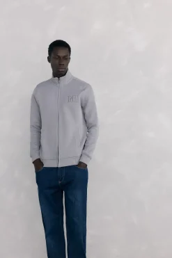 Pedro del Hierro Cárdigan tejido técnico Gris