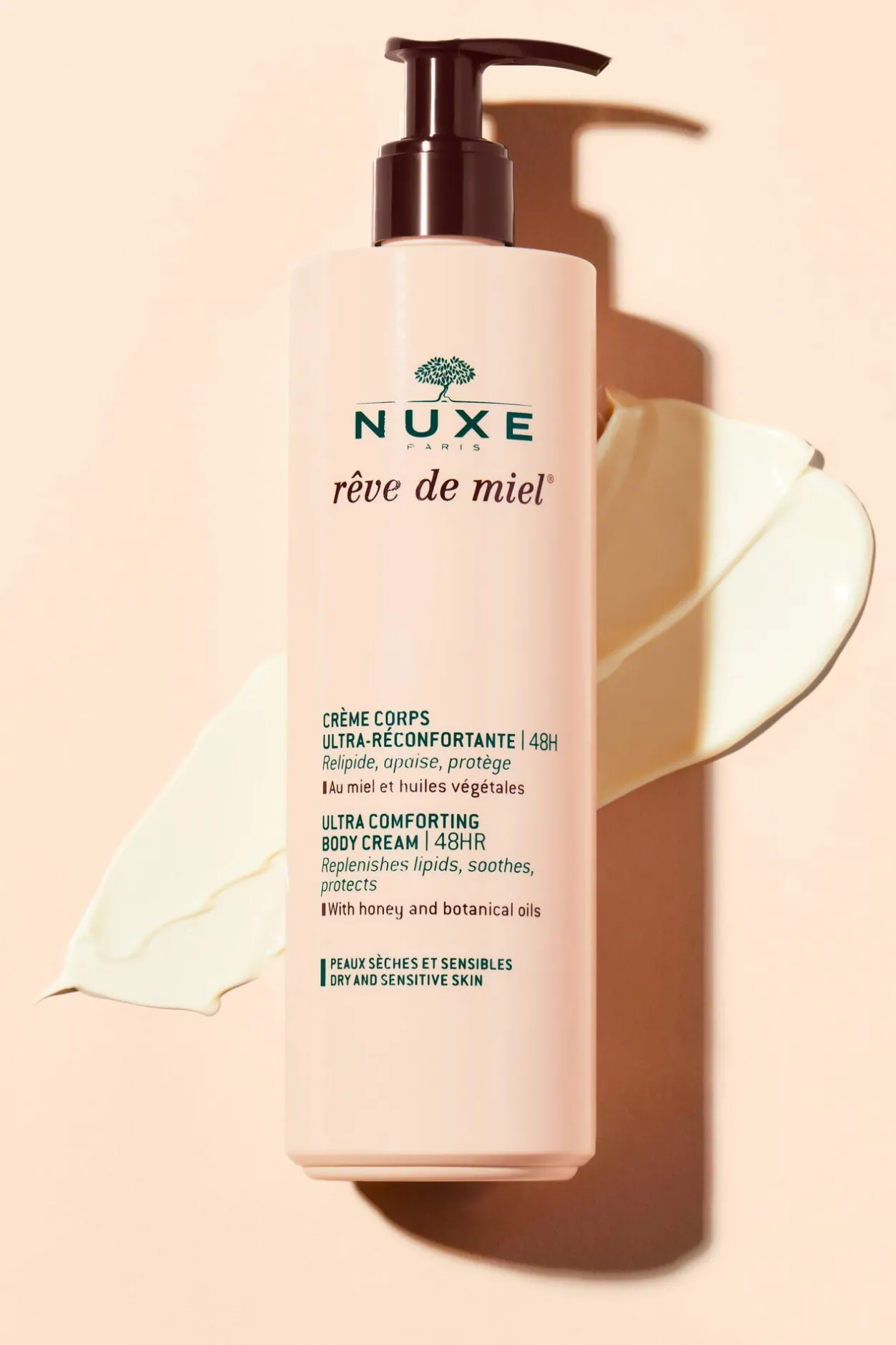 Nuxe Crema corporal rêve de miel ultra-reconfortante 400 ml Naranja Outlet