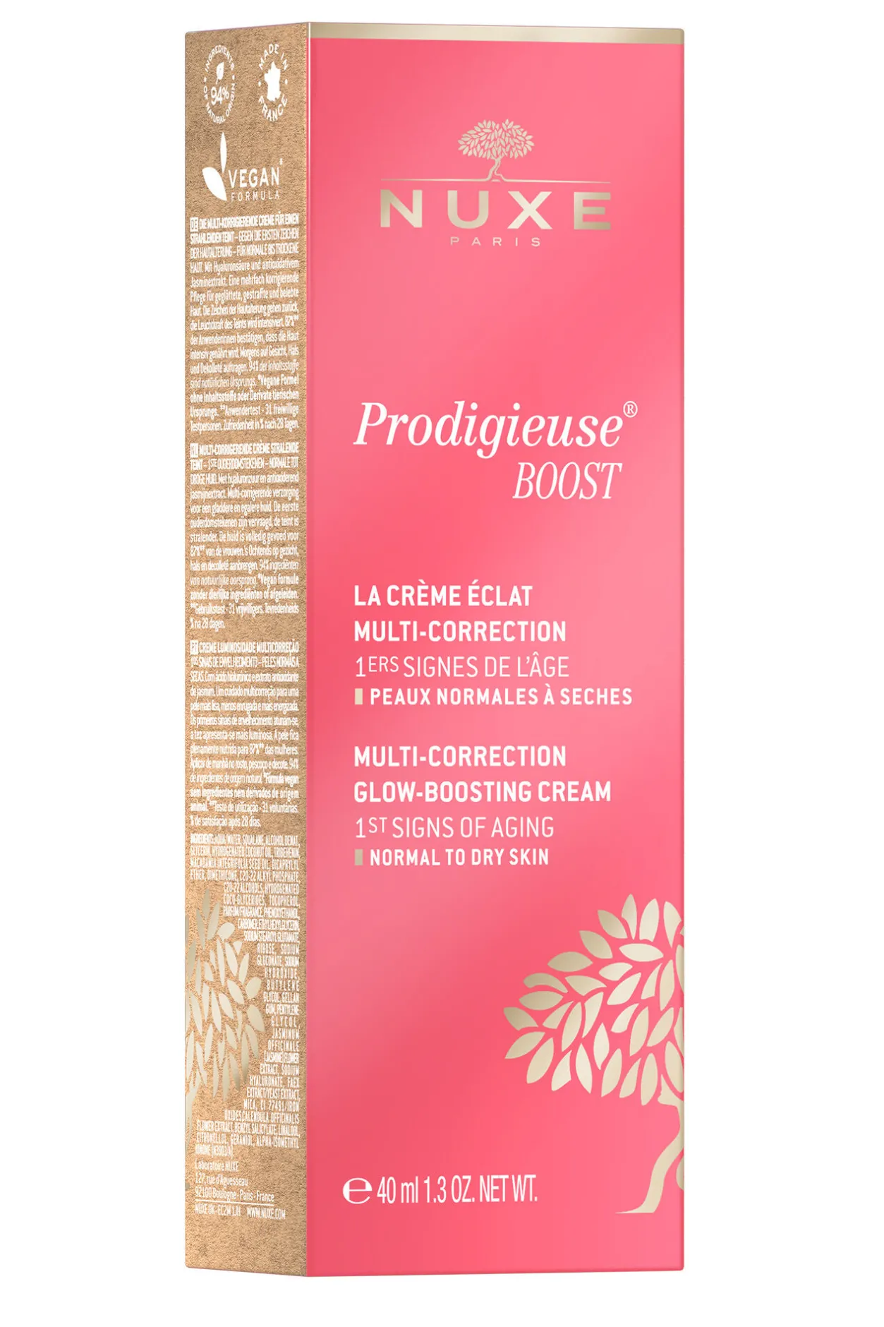 Nuxe Crema correctora de los primeros signos de envejecimiento Fucsia New