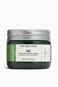 The Body Shop Crema De Noche Calmante De Aloe Multicolor Hot