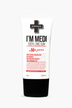 Suntique Crema protector solar I'm Medi 100% Zinc estampado Best