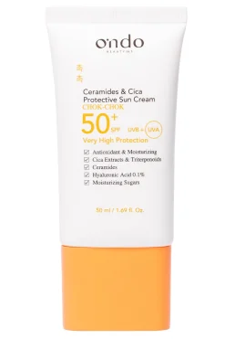 Ondo beauty 36.5 Crema solar protectora con ceramidas y cica Arena New