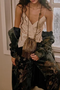 Hoss Intropia Cristina. Top lencero Marfil Outlet