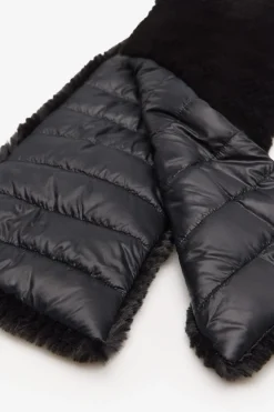 Cortefiel Cuello reversible pelo Negro Best