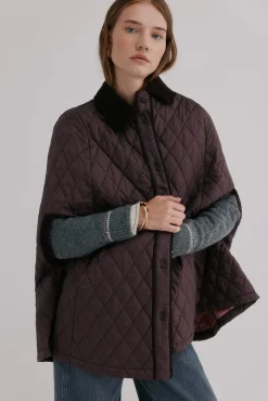 Hoss Intropia Danna. Capa acolchada Granate Discount