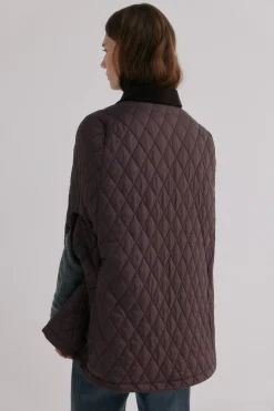 Hoss Intropia Danna. Capa acolchada Granate Discount