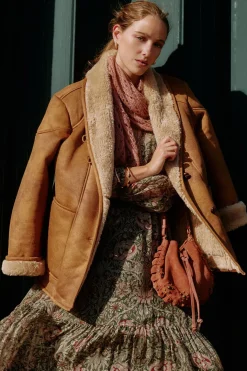 Hoss Intropia Daphne. Abrigo doble faz Camel Outlet