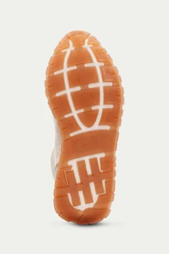 Hispanitas Deportivo abotinado cremallera central KANSAS Estampado beige