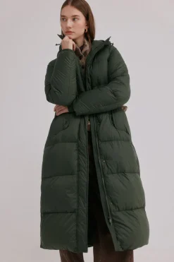 Hoss Intropia Diletta. Deportiva acolchada Kaki Hot