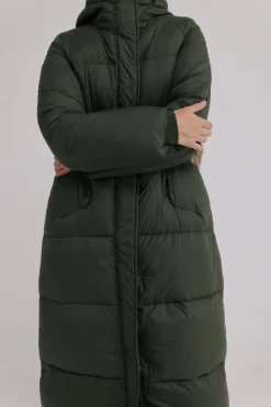 Hoss Intropia Diletta. Deportiva acolchada Kaki Hot