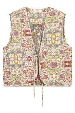 Hoss Intropia Édith. Chaleco estampado Multicolor New